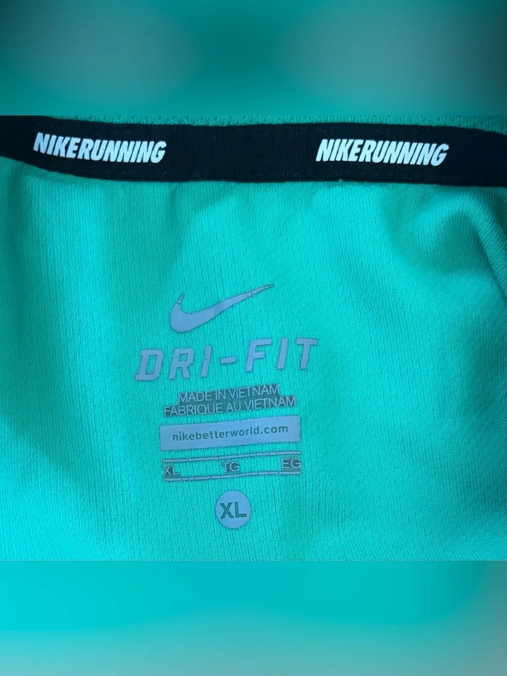 Nike miler running Mens SS short sleeve shirt sz XL extra large drifit